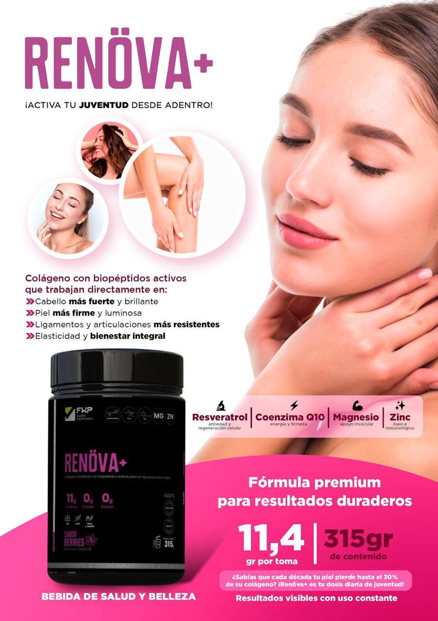 COLÁGENO RENOVA CON BIOPÉPTIDOS ACTIVOS