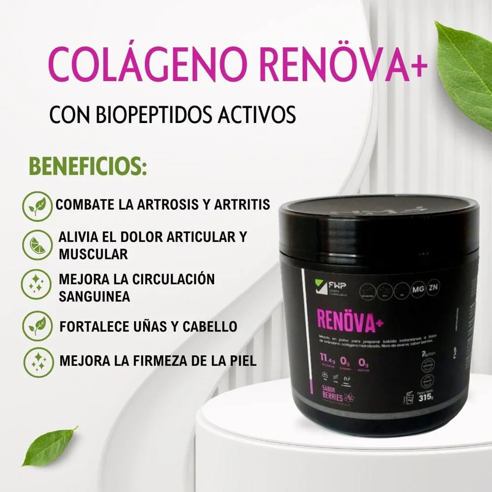 COLÁGENO RENOVA CON BIOPÉPTIDOS ACTIVOS