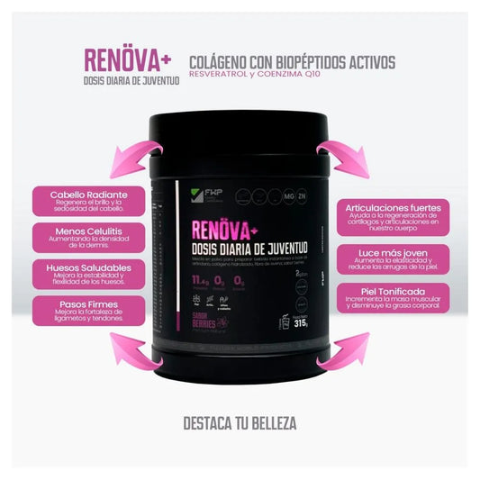 COLÁGENO RENOVA CON BIOPÉPTIDOS ACTIVOS